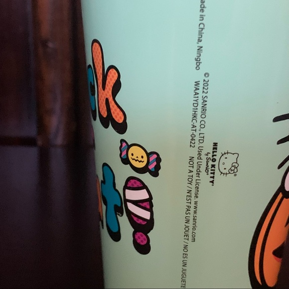 Hello Kitty Halloween Trick or Treat Stainless Steel Insulated Travel Tumbler - Picture 7 of 10